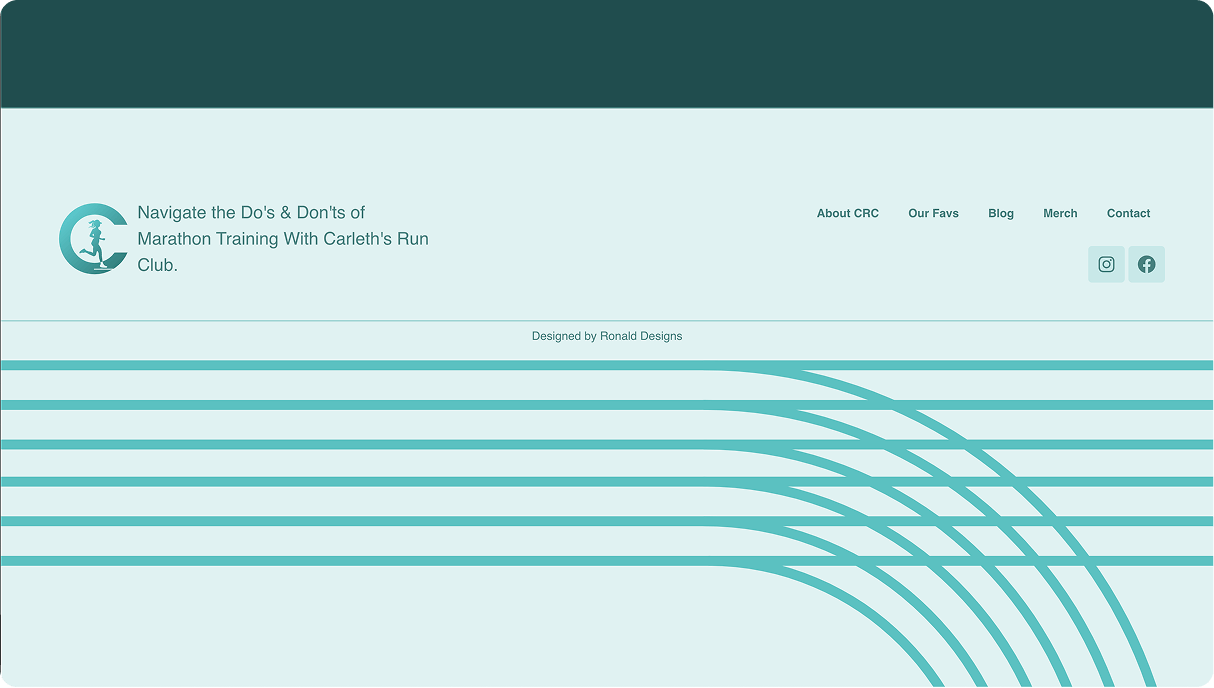 Carleth run club footer